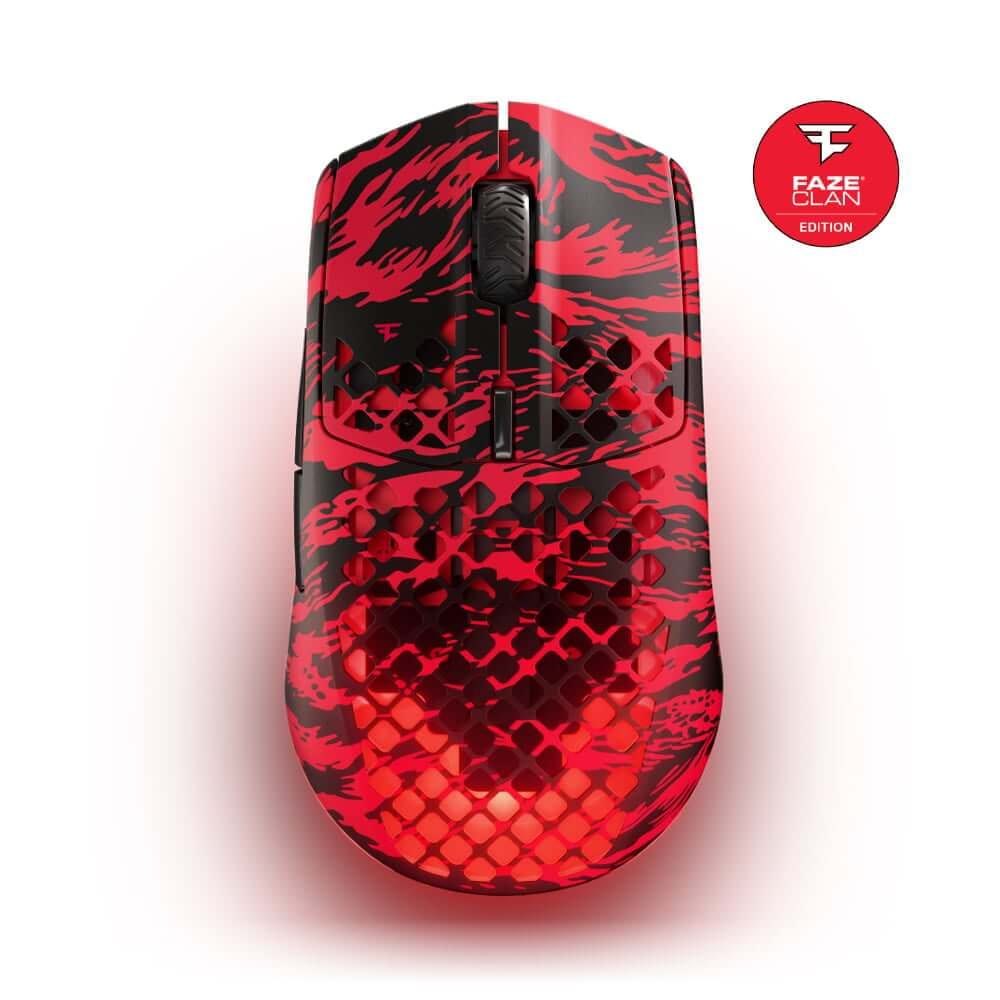 เมาส์เกมมิ่งไร้สาย STEELSERIES AEROX 3 FAZE CLAN EDITION_0